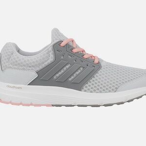 Adidas Women's Gray and Pink Sneakers Size 7